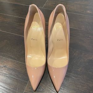 Christian Louboutin Blush Patent Heels